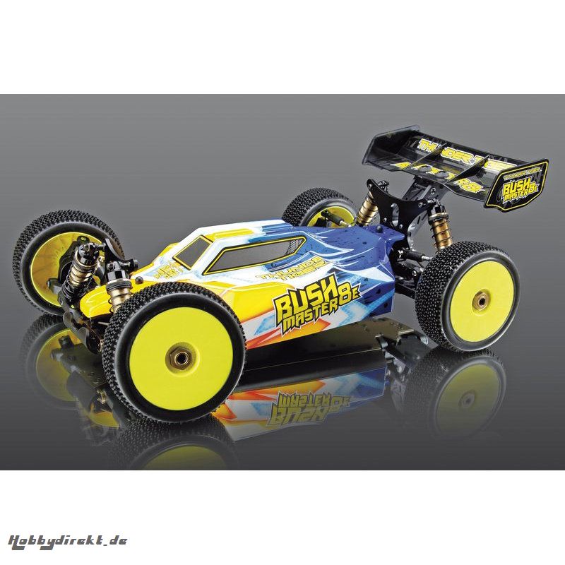 BUSHMASTER 8E(6S) 1:8 4WD Buggy RTR Graupner T6412-F131P ThunderTiger 6412-F131P