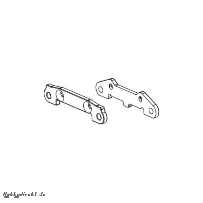 TOE-IN PLATE FF&FR Graupner TPD90521S1 ThunderTiger PD90521S1