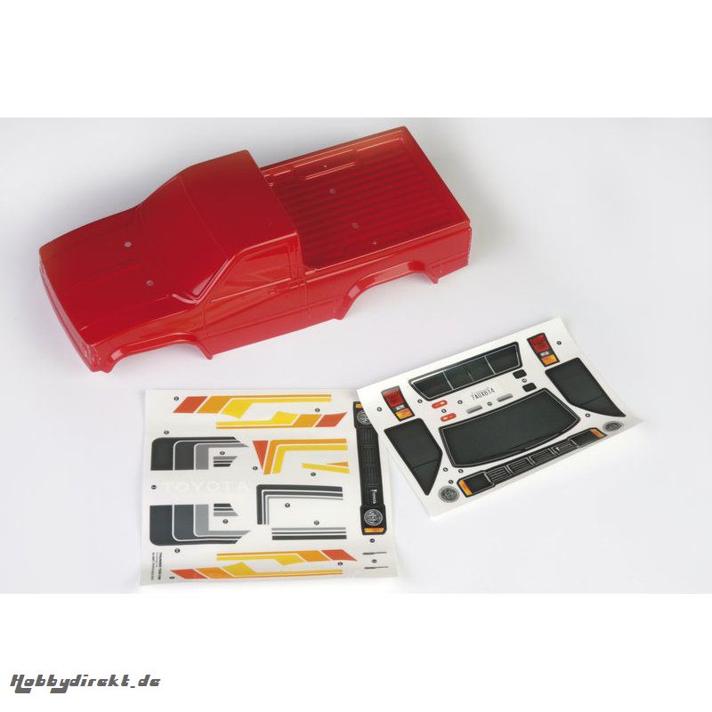 Pre-Painted Body RED& Sticker Graupner TPD90603S1 ThunderTiger PD90603S1