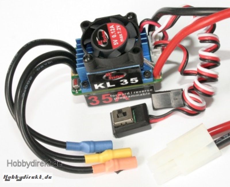 KILLER Brushless-Regler 35A, 7,4V, V/R programmierbar Thunder Tiger 020RC7003R