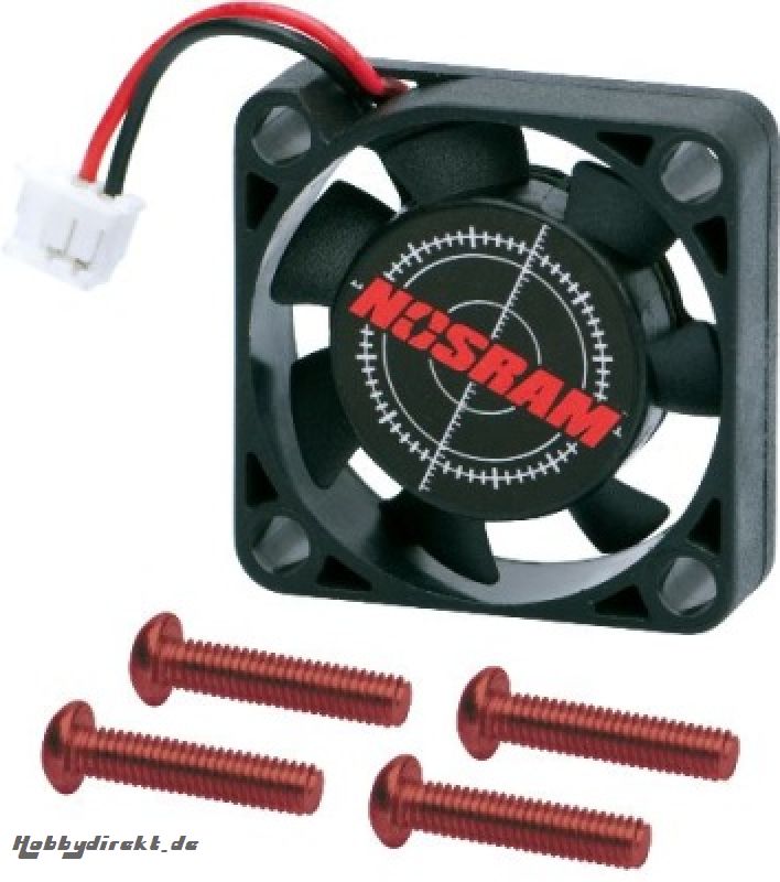 Lüfter für NOSRAM ONE & PEARL Serie linkl. Schrauben Thunder Tiger 02692512