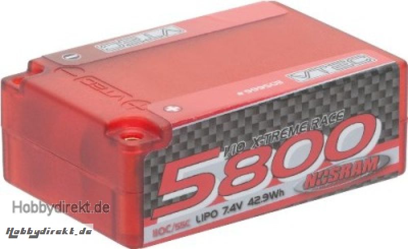 NOSRAM LiPo Saddle-Pack 5800  Thunder Tiger 026999503