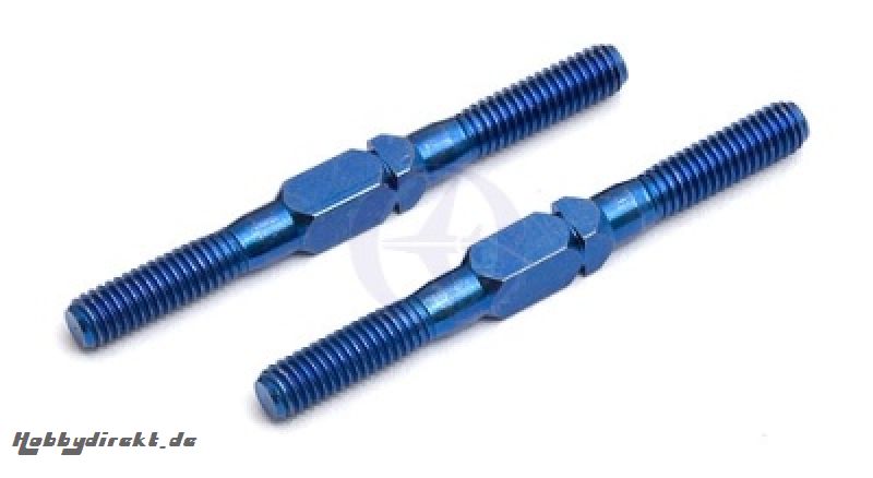 R/L Spurstange, Titan, M3x33mm (1.30), Blau (2) Thunder Tiger 03