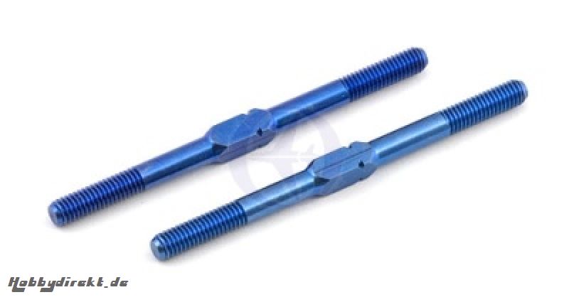 R/L Spurstange, Titan, M3x45mm (1.775), Blau (2) Thunder Tiger 0301404