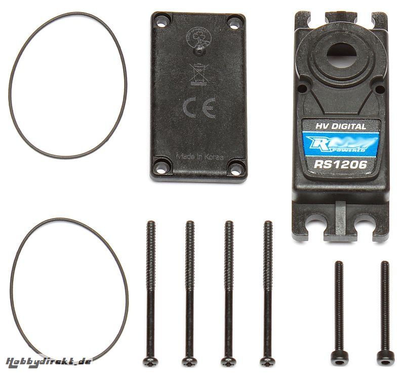 Servo-Ersatz-Gehäuse für RS1206 HV Digital High Speed Thunder Tiger 03027102