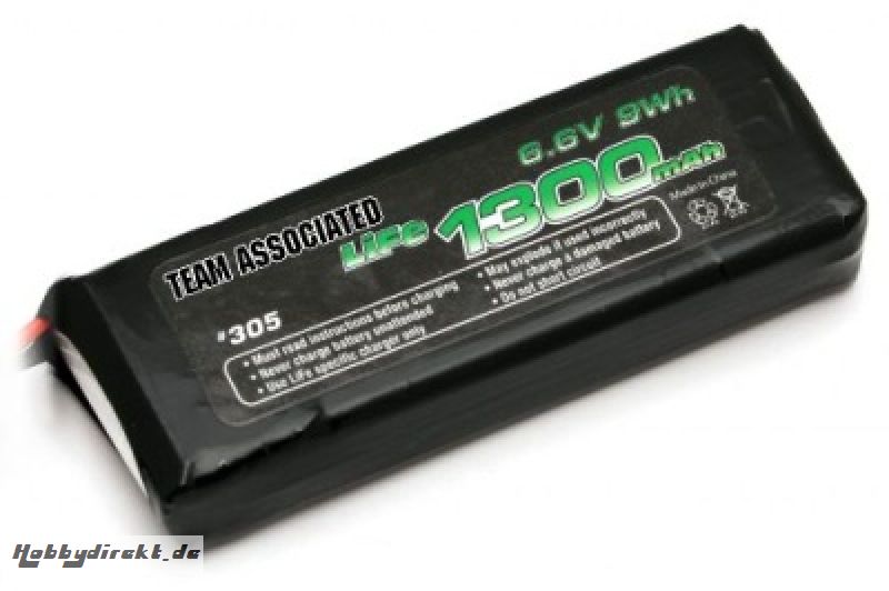 TEAM ASSOCIATED LiFe 6,6V 1300mAh Empfänger-Akku Thunder Tiger 0