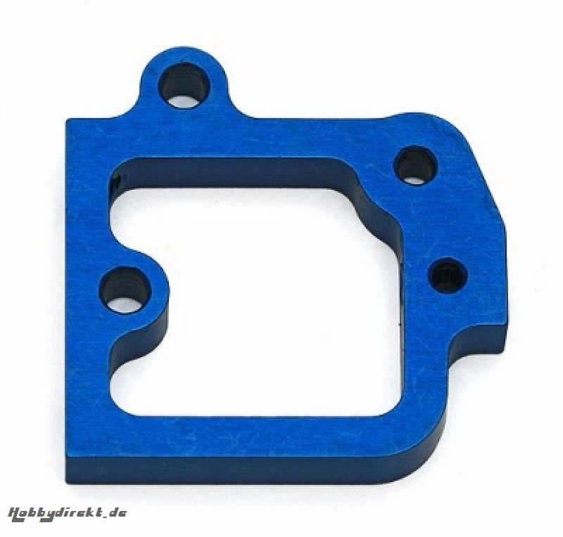 TC6/TC6.1 Bulkhead Mitte, Alu CNC, Blau (1) Thunder Tiger 030313