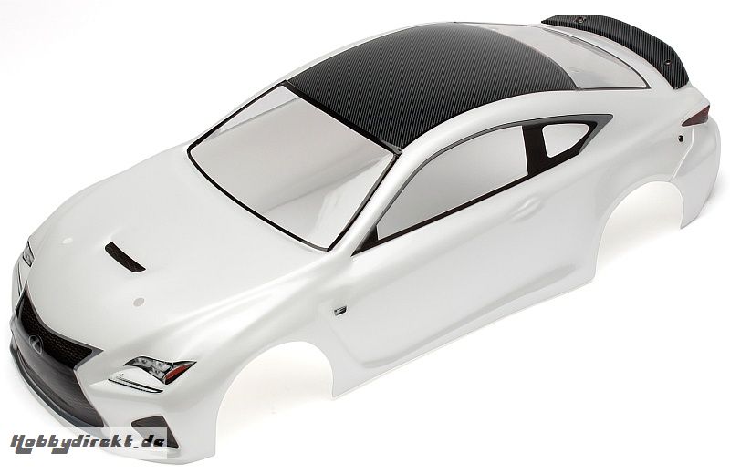 Karosserie Tourenwagen 1:10 Lexus RC F WEISS, Lexan Thunder Tiger 03031459