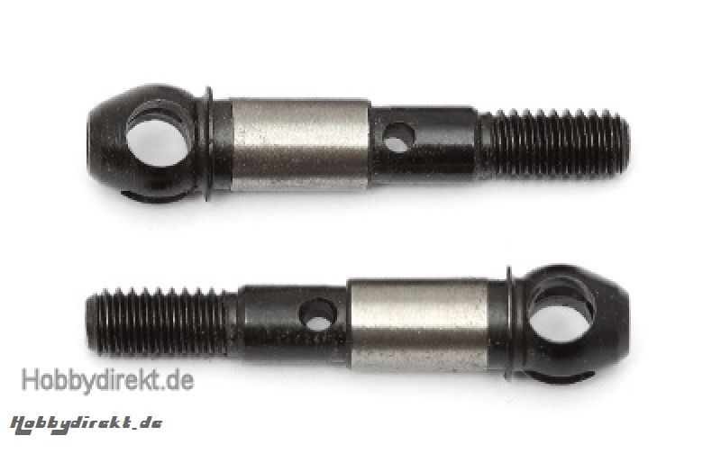 TC6.2 Rad-Achsen für DCV Kardan-Wellen, Stahl (2) Thunder Tiger 03031634