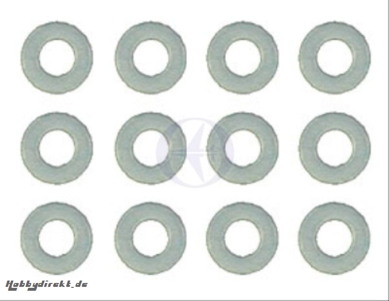 Nylon Spacer 1/32  stark für 1/8 Achsen Thunder Tiger 0304187