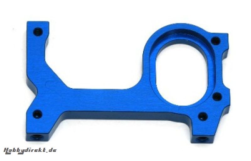 RC12R5.2 Hinterachse-Halter, Links, Alu CNC, Blau Thunder Tiger 0304701