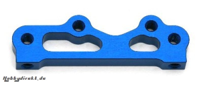 RC12R5.2 Querlenker-Halterung, Vorne, Alu CNC, Blau (1) Thunder Tiger 0304705