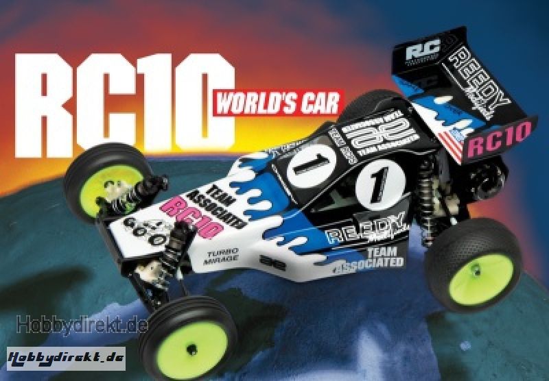 TEAM ASSOCIATED RC10 WORLDs CAR Elektro-2WD Buggy Kit Thunder Tiger 0306002