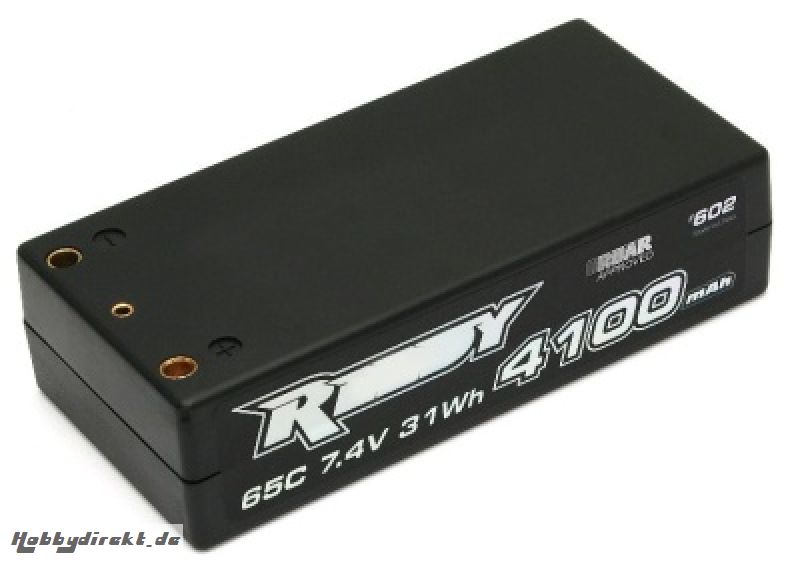 TEAM ASSOCIATED 2S LiPO 7,4V, 4100mAh, 65C Shorty Thunder Tiger 