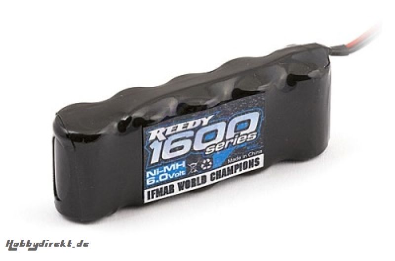 TEAM ASSOCIATED Flat Pack NiMH Akku 6,0V 1600mAh Thunder Tiger 0