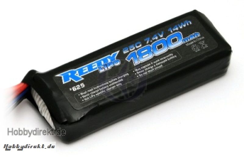 TEAM ASSOCIATED 7,4V LiPo 25C Competition 1800mAh 1:18 Thunder Tiger 030625