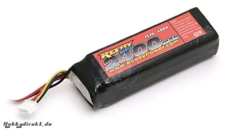 Team Associated Lipo-Akkupack Helios  11,1V 2400mAh Thunder Tige