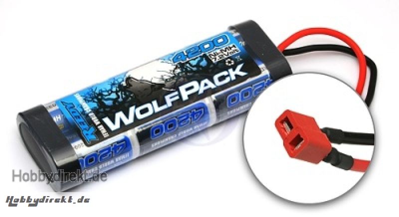 WolfPack 7.2V 4200mAh mit DEA Thunder Tiger 030684