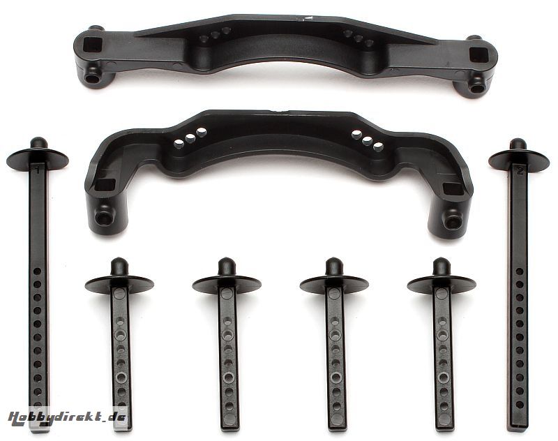 Body Mount Set, ProRally/ ProSC 4x4 Thunder Tiger 0307173