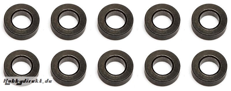 Steel Washer, 6 x 3 x 2mm, 10 Thunder Tiger 0307240