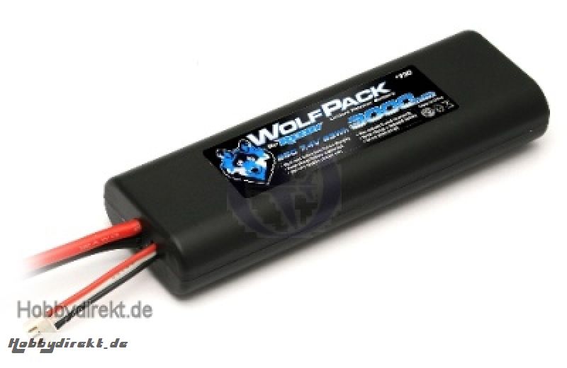 TEAM ASSOCIATED LiPo 7,4V Hardcase 3000mAh 25C WolfPack Thunder 