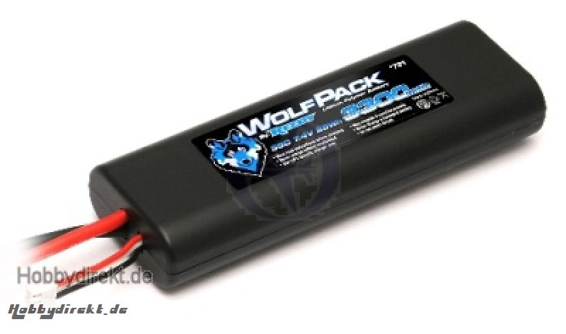 TEAM ASSOCIATED LiPo 7,4V Hardcase 3300mAh 35C WolfPack Thunder 