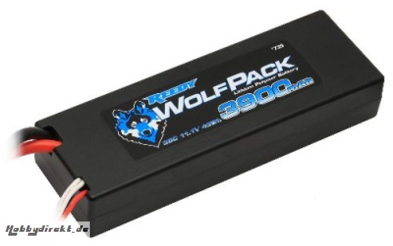 TEAM ASSOCIATED LiPo 11,1V Hardcase 3900mAh 35C WolfPack Thunder