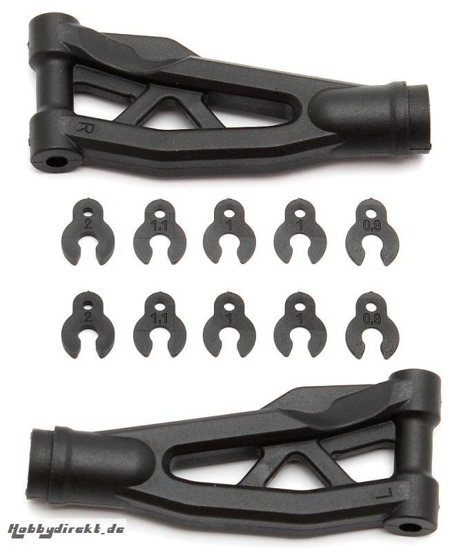 RC8B3 Front Upper Arms Thunder Tiger 03081055