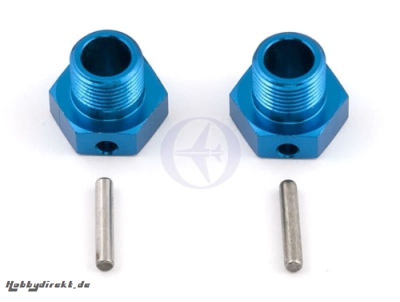 Felgen-Mitnehmer 17mm für RC8 Serie, Alu, FT BLAU (2) Thunder Tiger 03089095