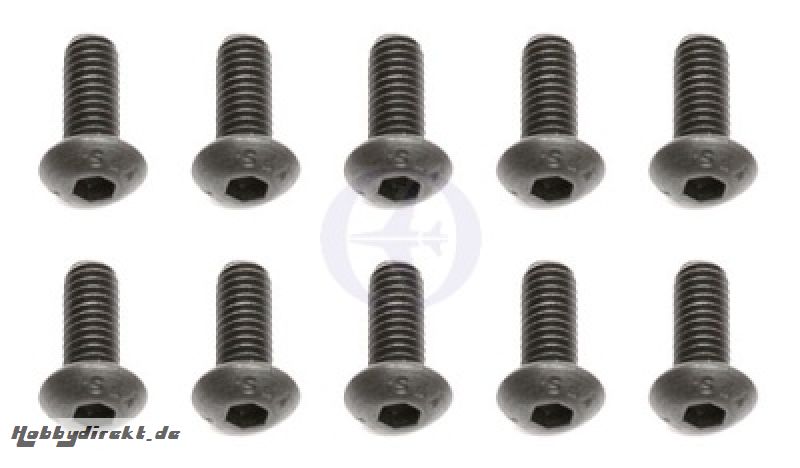 4x10mm Linsenkopf  Schraube Thunder Tiger 03089206