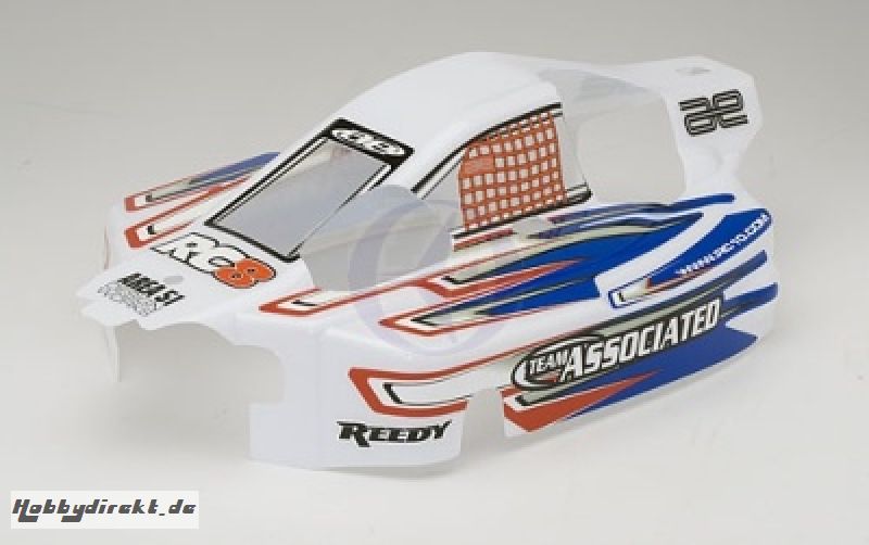 RC8RTR Karosserie  weiss Thunder Tiger 03089276