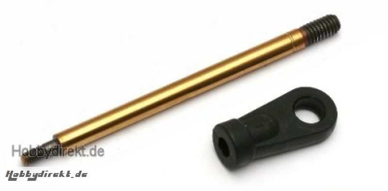 Dämpfer-Kolbenstange HD Gold 4x32mm, Stahl, gehärtet (1) Thunder Tiger 03089343