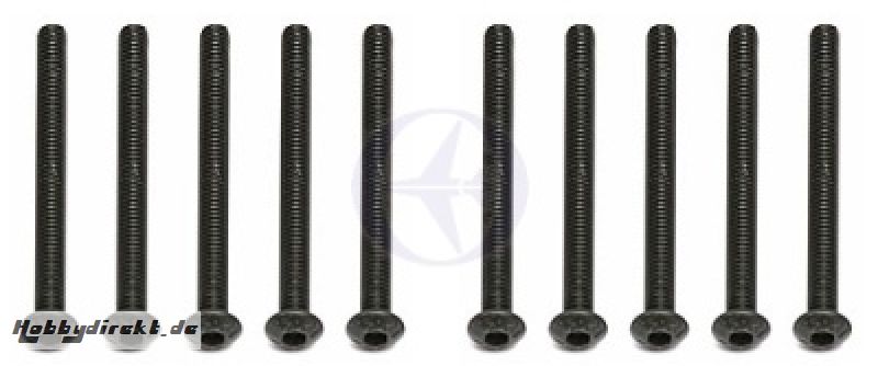 Schraube 3x35, metrisch, isk, Linse, schwarz Thunder Tiger 03089453