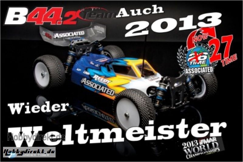 WELTMEISTER 2013 - B44.2 4WD Buggy FT Super Combo Thunder Tiger 