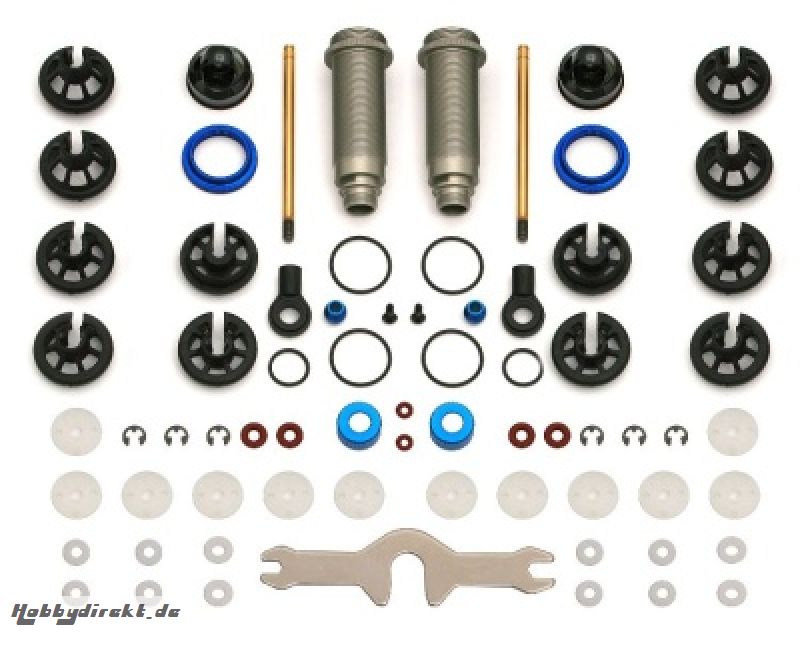 Big Bore 12mm SC10/T4-Hinten Alu-Gewindedämpfer, Set Thunder Tiger 03091317