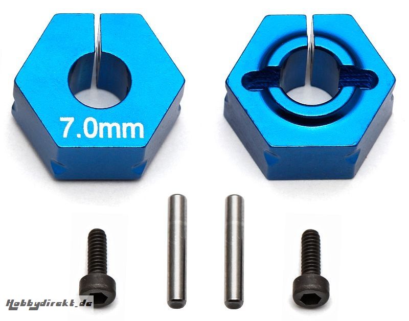 Clamping Wheel Hex, 7.0mm RC10 Thunder Tiger 03091610