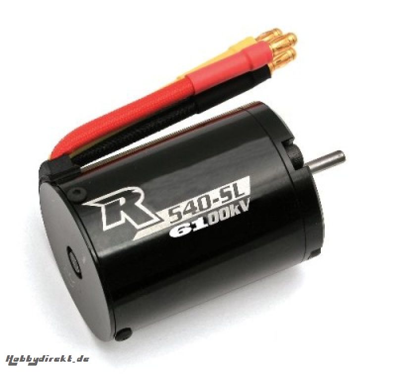 TEAM ASSOCIATED Brushless-Motor 540-SL 6100KV, 3,18mm Welle Thunder Tiger 030923