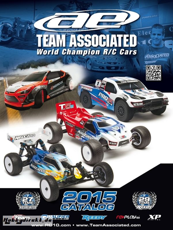 Katalog 2015 TEAM ASSOCIATED Englisch Thunder Tiger 030AE2015