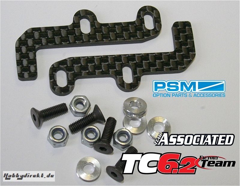 PSM TC6.2 LiPo-Chassis-Positionierung, 2,5mm Kohlefaser Thunder Tiger 032PS01618