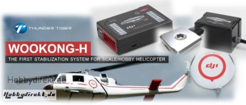 DJI WKH Helikopter GPS AutoPilot Stabilisations-System Thunder Tiger 0360001H