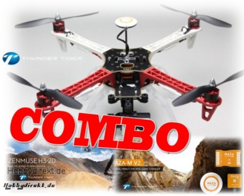 DJI F450 COMBO inkl. NAZA-M  Thunder Tiger 036F450SET