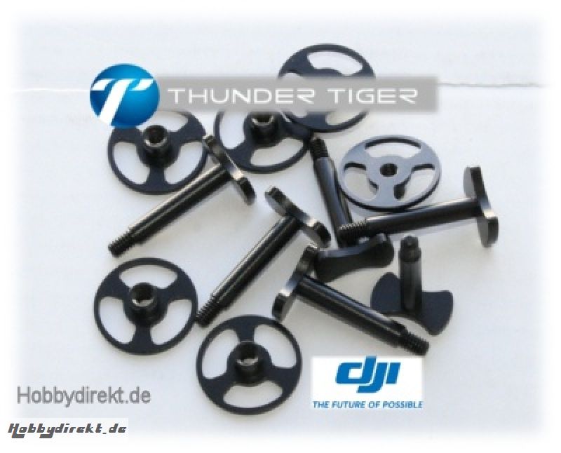 DJI H3-2D Dämpfungs-Gummi-Sicherungs-Schrauben (6) Thunder Tiger 036H2D37