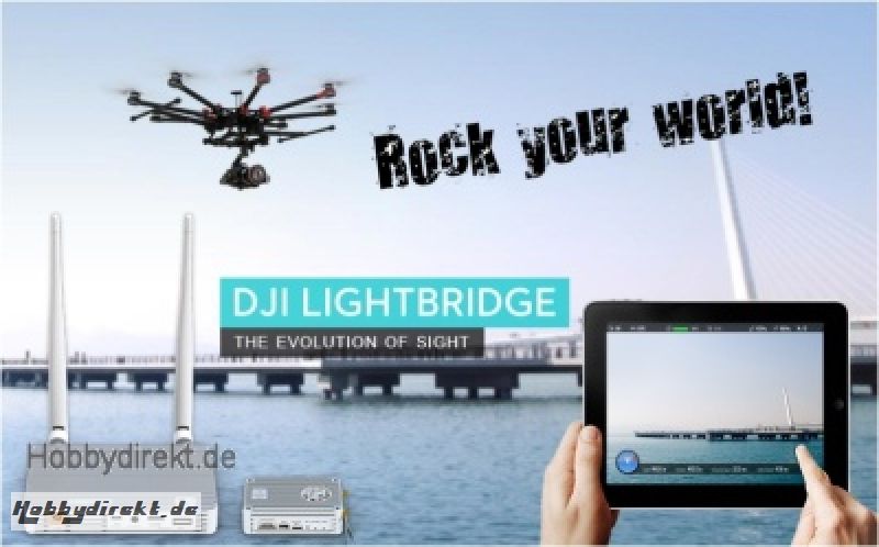 DJI LightBridge Full-HD 2.4G Video Downlink Thunder Tiger 036LB