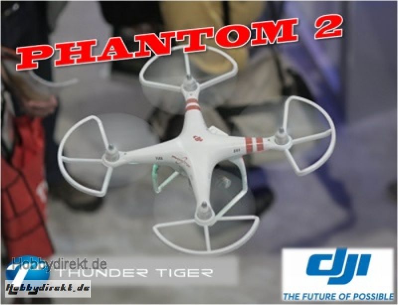 DJI PHANTOM 2 & VISION Propeller Protectoren, Set Thunder Tiger 036P2-17