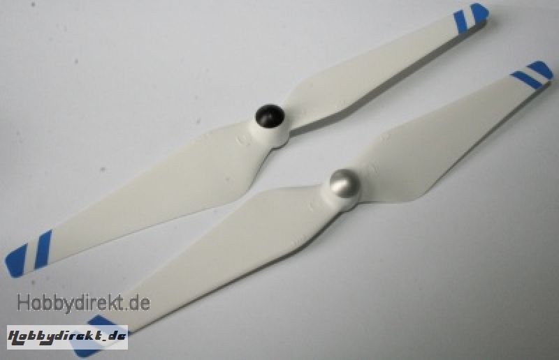 DJI VISION Propeller 9, selbst-sichernd BLUE STRIPS (2) Thunder Tiger 036V_P03B