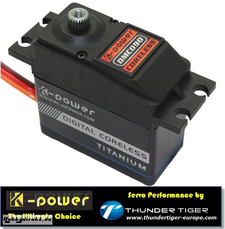 K-POWER by TTE Servo Digital Coreless DMC090 Thunder Tiger 042DMC090