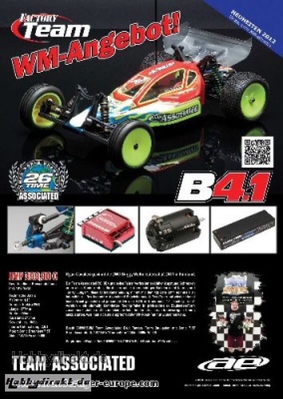 Team Associated Neuheitenkata Thunder Tiger 1012-A