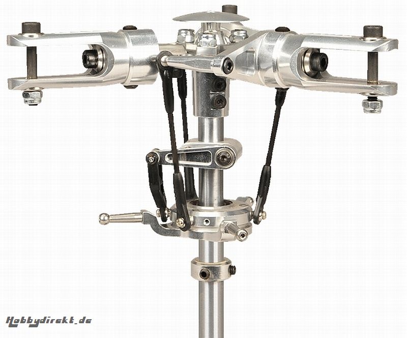 Rotorkopf 3-Blatt Alu CNC für E550 Serie Thunder Tiger 3943