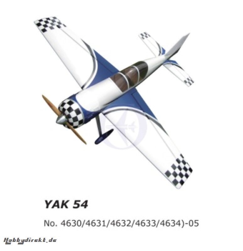 33%Yak54 Thunder Tiger 4631-05