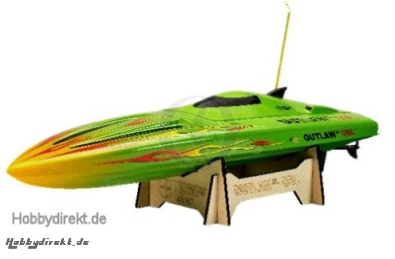 OUTLAW JR OBL RTR Brushless Kompakt-Power-Boot 2.4GHz Grün Thund